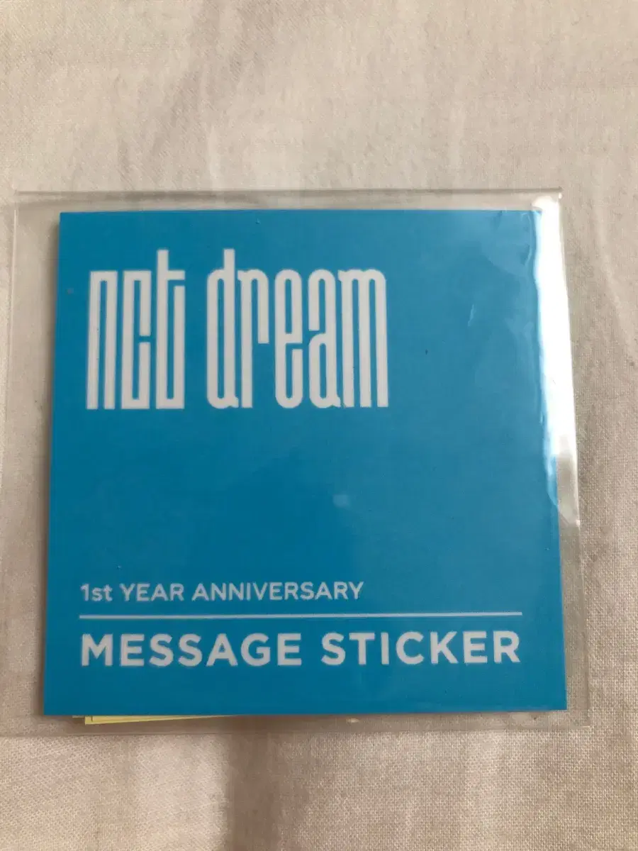 nctdream 1주년 메시지 스티커